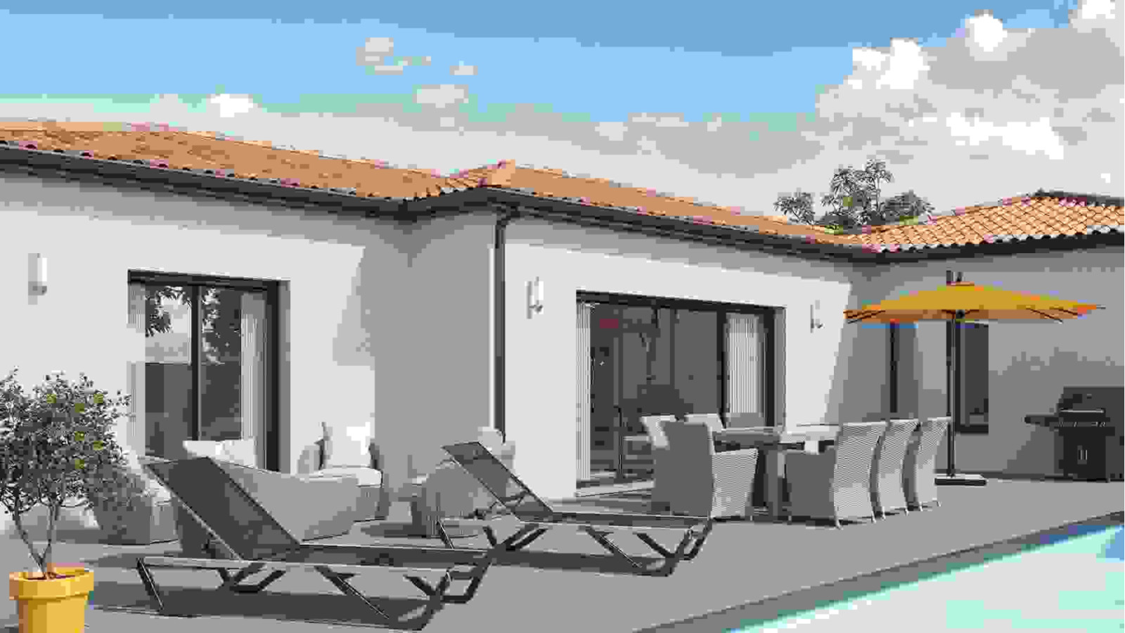 Maison neuve à Orée d'Anjou avec 3 chambres sur terrain de 370m2 / image 5