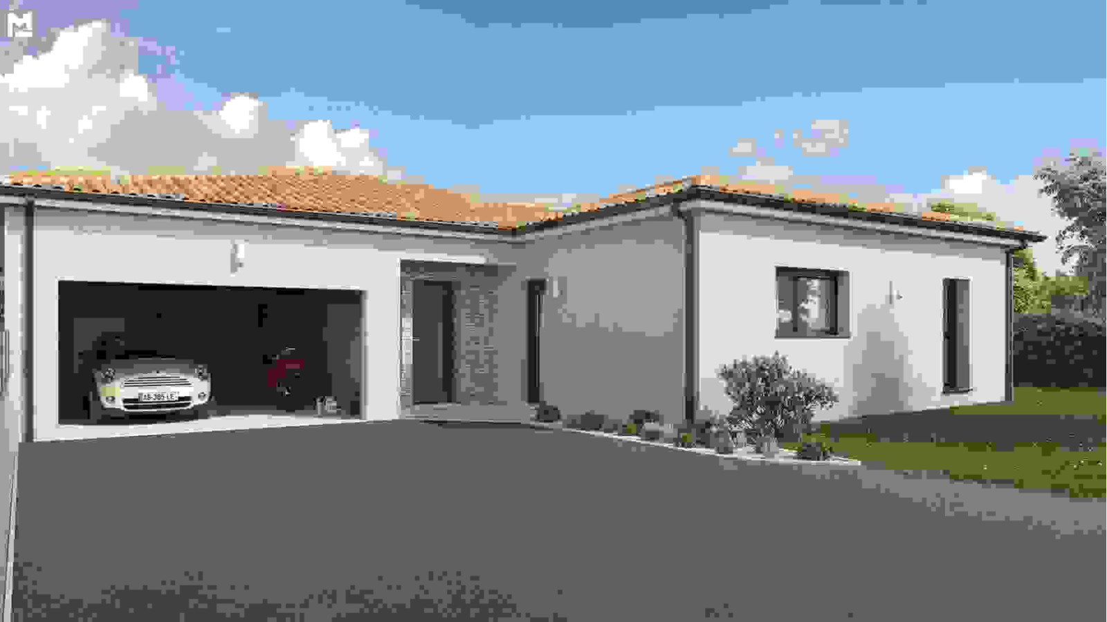 Maison neuve à Cheix-en-Retz avec 3 chambres sur terrain de 550m2 / image 3