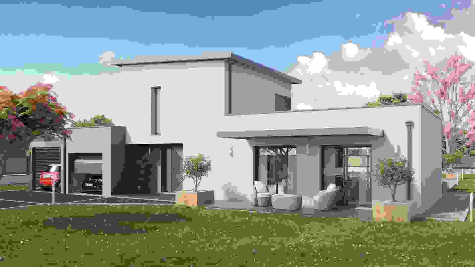 Maison neuve à Baulon avec 5 chambres sur terrain de 510m2 / image 3