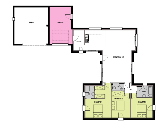 Plan (maison 264)