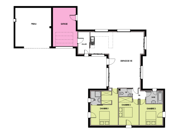 Plan (maison 264)
