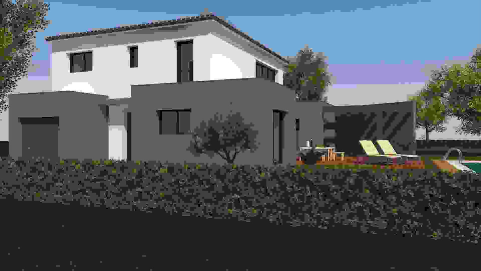 Maison neuve à Pontchâteau avec 4 chambres sur terrain de 676m2 / image 3
