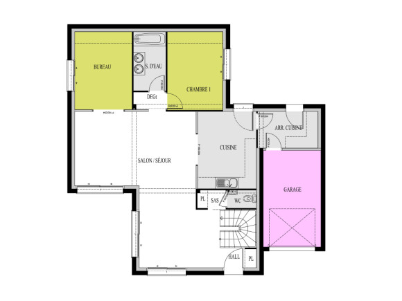 Plan (maison 283)