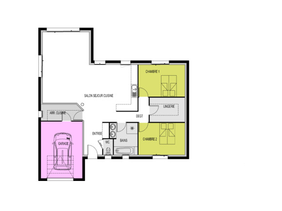 Plan (maison 286)