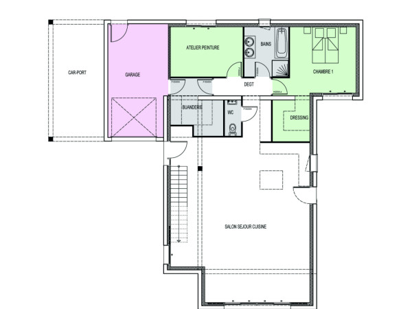 Plan (maison 292)