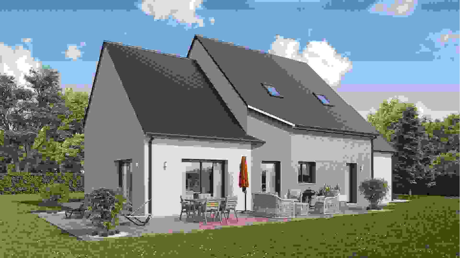 Maison neuve à Chanteloup avec 3 chambres sur terrain de 447m2 / image 3
