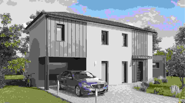 Maison neuve à Marsac-sur-Don avec 4 chambres sur terrain de 600m2 - image 2