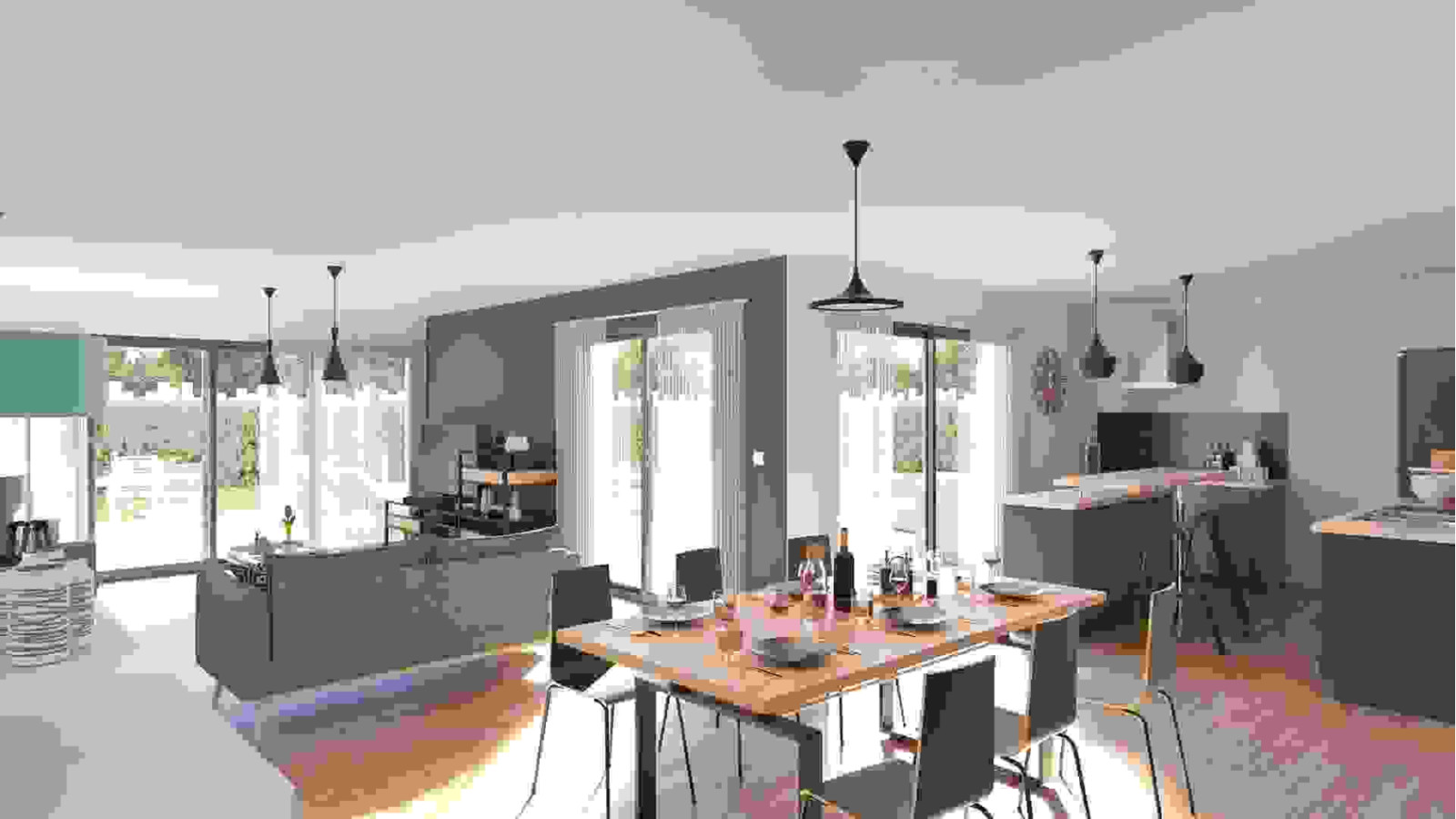Maison neuve à Cheix-en-Retz avec 4 chambres sur terrain de 550m2 / image 6