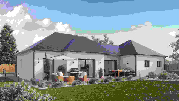 Maison neuve à Sucé-sur-Erdre avec 4 chambres sur terrain de 480m2 - image 2