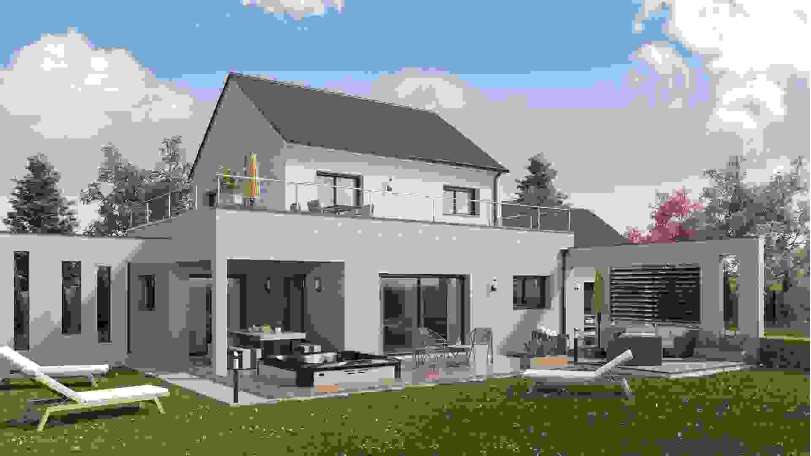 Maison neuve à Assérac avec 4 chambres sur terrain de 703m2 / image 3