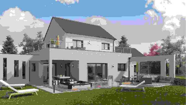 Maison neuve à Assérac avec 4 chambres sur terrain de 703m2 - image 2
