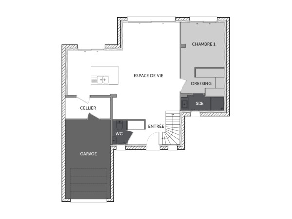 Plan (maison 257)