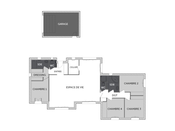 Plan (maison 258)