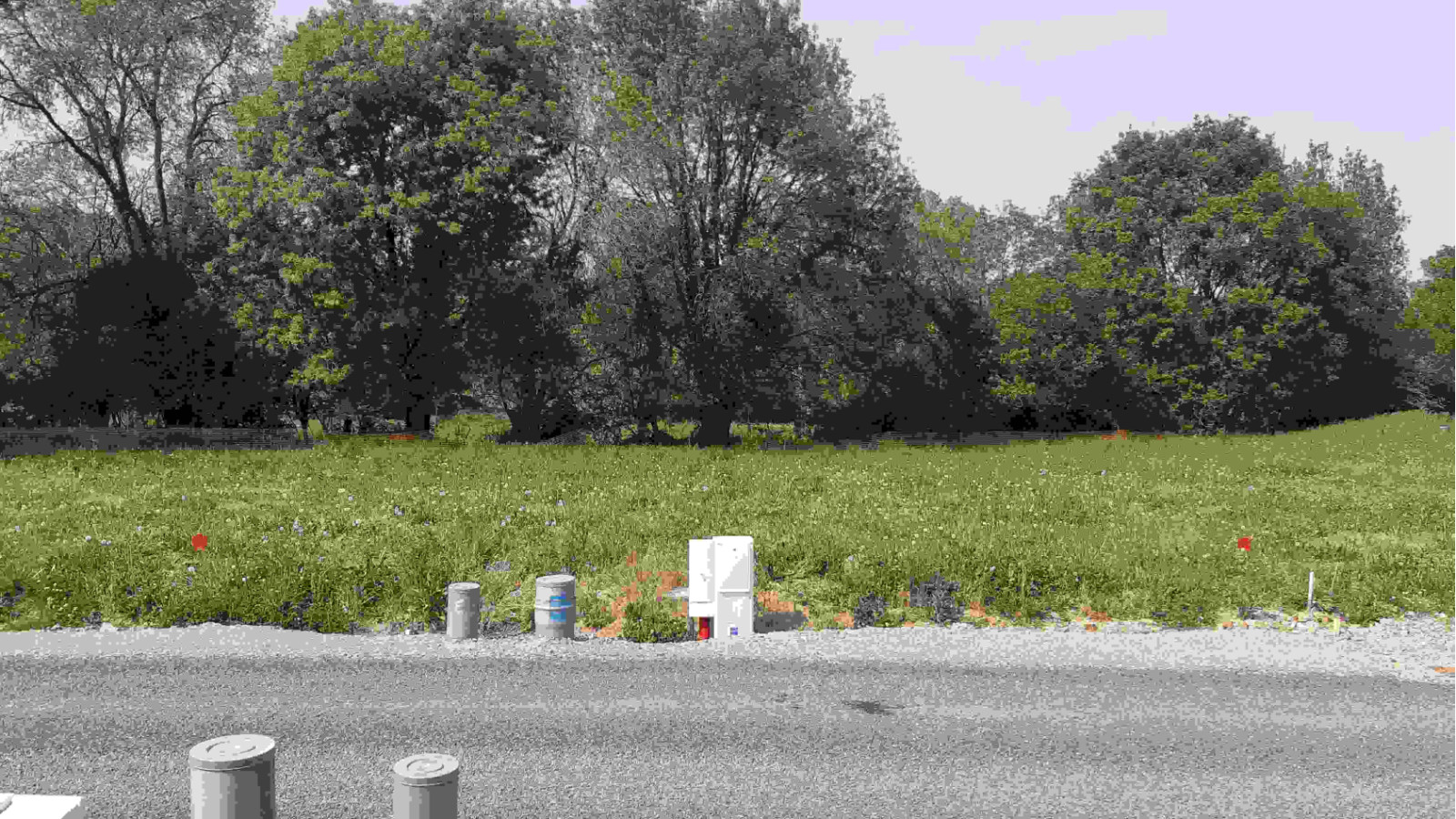 Terrain constructible de 353m2 à Boisgervilly