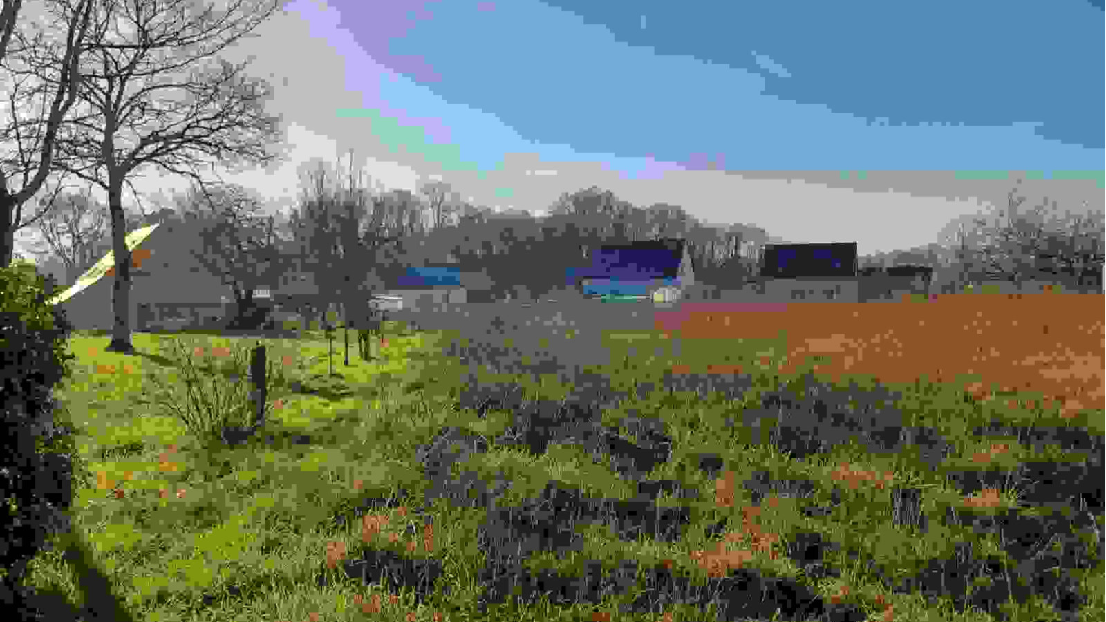 Terrain constructible de 353m2 à Boisgervilly