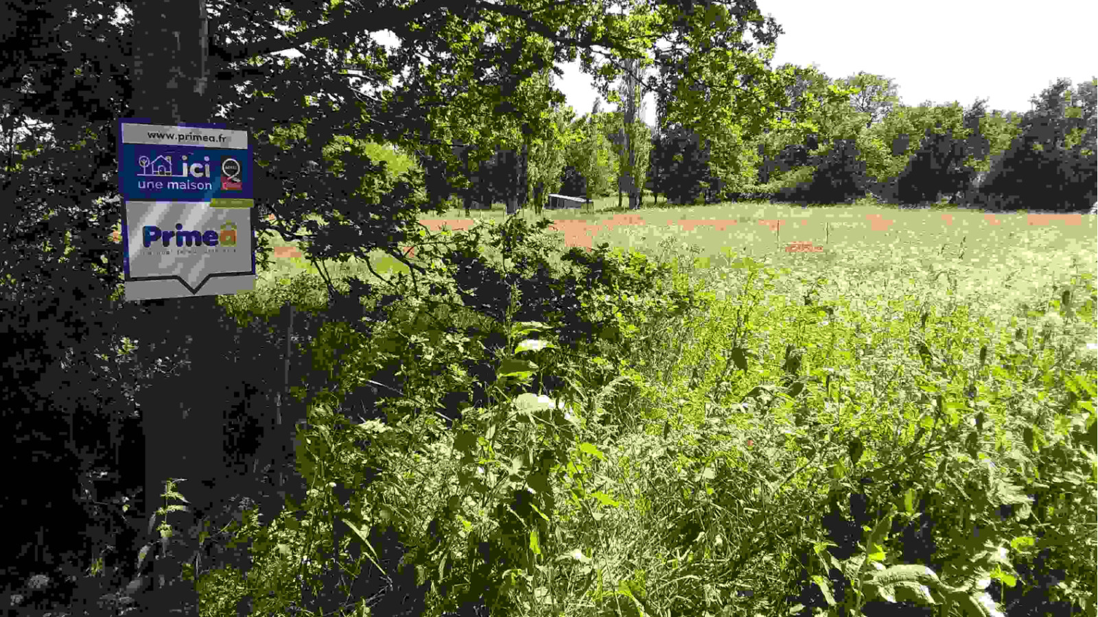 Terrain constructible de 760m2 à Saint-Gildas-des-Bois