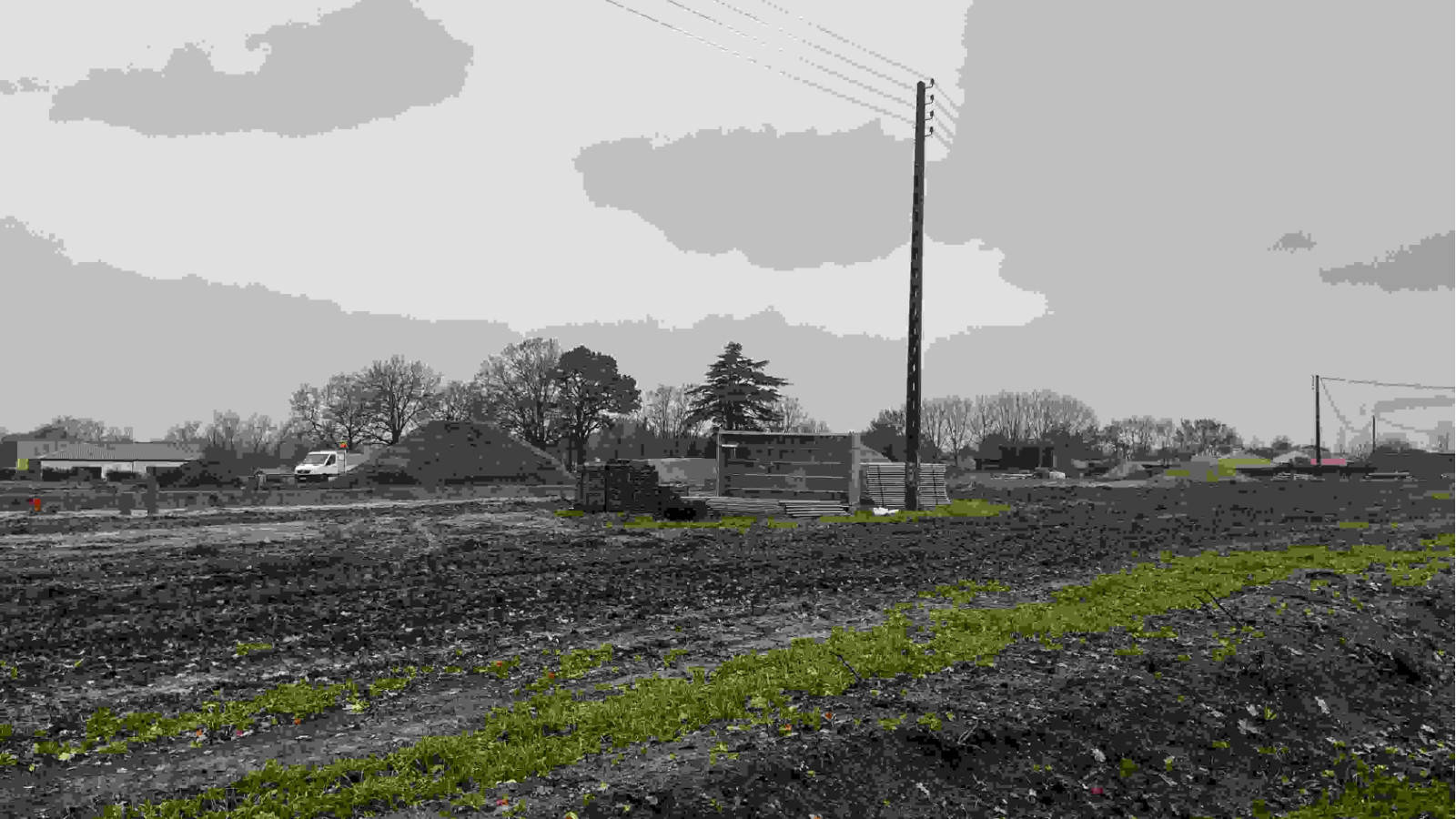 Terrain constructible de 346m2 à Vieillevigne