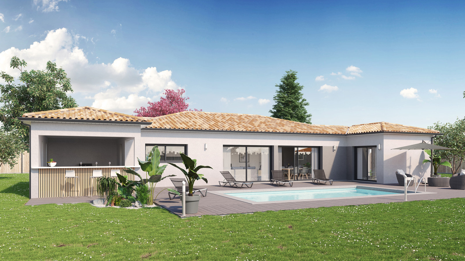 Maison neuve à Divatte-sur-Loire avec 4 chambres sur terrain de 520m2 / image 2