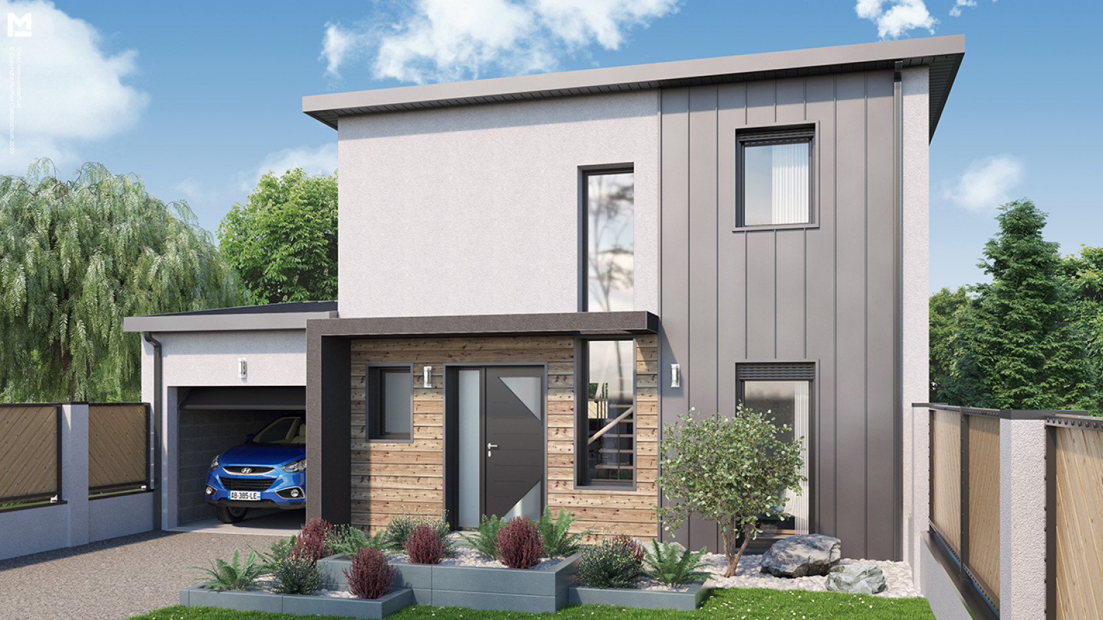 Maison neuve à Bréal-sous-Montfort avec 4 chambres sur terrain de 331m2 / image 2