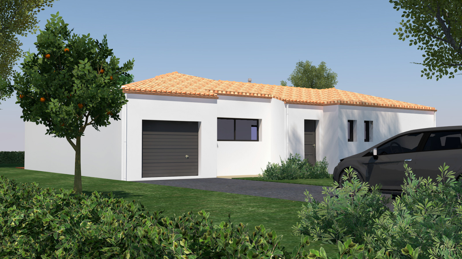 Maison neuve à Bouaye avec 4 chambres sur terrain de 450m2 / image 2