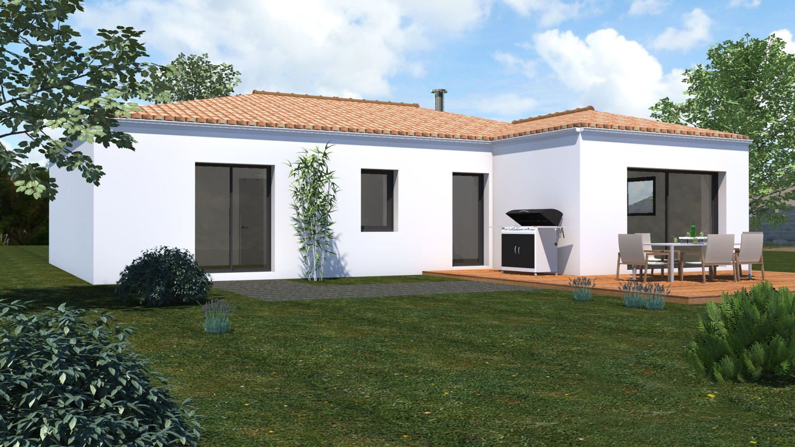 Maison neuve à Clisson avec 2 chambres sur terrain de 385m2 / image 2